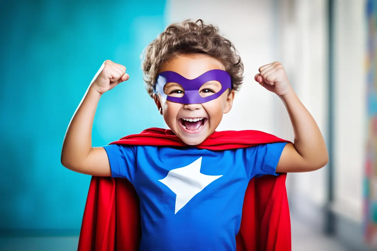 child superhero